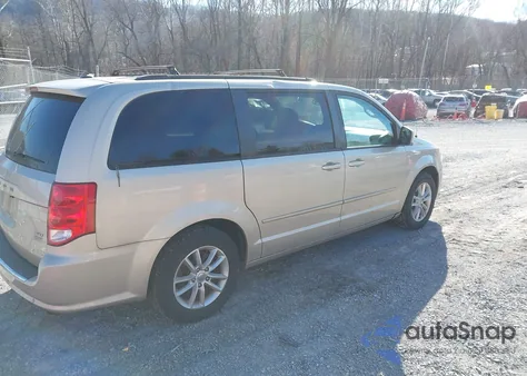 2014 Dodge Grand Caravan Sxt из США, поврежденный, VIN 2C4RDGCG9ER240707